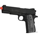 Action Sport Games Dan Wesson Licensed Full Metal 1911 Evike Exclusive VALOR Custom CO2 Powered Airsoft Gas Blowback Pistol Black 50304