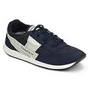 GOLDSTAR 032 Navy Latest Stylish Comfortable Casual Sneakers Lightweight Shoes for Running, Walking, Gym,Trekking, Hiking & Party Lace-Up Running Shoes for Men
