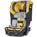 Diono Radian 3QX 4-in-1 Rear & Forward Facing Convertible Car Seat, Safe+ Engineering 3 Stage Infant Protection, 10 Years 1 Car Seat, Ultimate Protection, Slim Fit 3 Across, Yellow Mineral