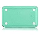 XCLPF Motorcycle Silicone Green License Plate Frames| motorbike License Plate Holder | Silicone Bike Plate Frame| License Plate Cover 4x7 inch | License Bracket for men women| Rust Proof, Rattle Proof