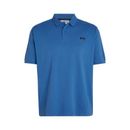 Poloshirt CALVIN KLEIN BIG&TALL Gr. XXXL, blau (blue) Herren Shirts Kurzarm in großen Größen mit Polokragen