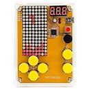 DIY Game Kit Retro Classic Electronic Soldering Kit, Tetris/Snake/Plane/Racing/Slot Machine with Case