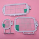 3pcs Embroidery Hoop Frame Set fit for Brother SE350 SE400 PE500 Sewing Machine