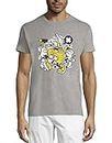 Tool Box Builder Box of Tools Urban Styled Art T-Shirt en Coton à col Rond pour Hommes Gris Small