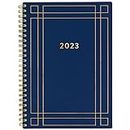 AT-A-GLANCE 2023 Weekly & Monthly Planner, Simplified by Emily Ley, 5-1/2" x 8-1/2", Small, Monthly Tabs, Navy (EL94-200)