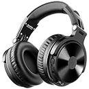 OneOdio Bluetooth Headphones Over Ear [Studio Level Sound Quality ] 110 Hrs Playtime, Bass Boosted, Soft Memory Protein Earmuffs, Foldable wireless Headphone with Mic for Pad Cell Phone PC