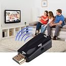 Powerful Tv Streaming Device Tv Streaming Device Wireless Display Adapter 1080p Tv Box Mobile Screen Mirroring Receiver (Black)