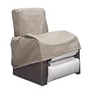 ATR ART TO REAL Garden Chair Covers Waterproof,Outdoor Patio Furniture Chair Protective Storage Cover, Heavy Duty and Waterproof Stacking Chair Cover Fits up to 82D x82W x 102H cm