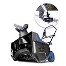 Snow Joe SJ618E 18-Inch 13-Amp Electric Single-Stage Snow Thrower, Instant-Start, Safety Switch, Moves Snow up to 550-Lbs/Min, Clear Mid-Sized Driveways, Walkways, Blue