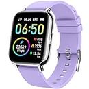 Smart Watch, Fitness Tracker 1.69" Touch Screen Fitness Watch with Heart Rate Sleep Monitor, Step Counter Watch for Women Men Activity Trackers IP68 Waterproof Smartwatch for iOS Android