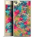 Ultra Slim Case for 5.5 Inch Sony Xperia XA1 Plus with Tropical Colours Design