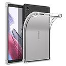 MoKo Case Fits Samsung Galaxy Tab A7 Lite 8.7-Inch 2021 Release Tablet Model SM-T225/T220/T227/T227U, Matte Soft Flexible FrostedTPU Skin Bumper Back Cover Shell, Matte