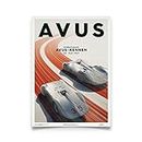 Automobilist | Mercedes Benz & Auto Union - Silver - Avus - 1937 - Poster | Standard Poster Size
