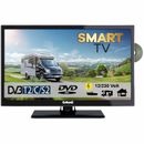 Gelhard GTV2452 Smart TV 24 Zoll DVB/S/S2/T2/C, DVD, USB, 12V 230 Volt WLAN