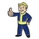 Fallout 3 Lapel Pin: Vault Boy