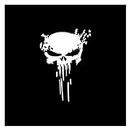 15X14CM Skull Sticker Reflective Decal Stickers Waterproof Sun Protection Universal Car Motorbike Decoration Accessories (Color : G028 white, Size : 15X14CM)
