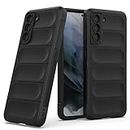 Zapcase Back Case Cover for Samsung Galaxy S21 5G | Compatible for Samsung Galaxy S21 5G Back Case Cover | Matte Case | Liquid Silicon Case for Samsung Galaxy S21 5G with Camera Protection | Black
