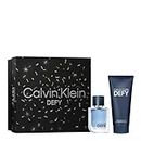 Calvin Klein Men's 2-Piece Defy Giftset including an Eau De Toilette 50ml and Shower Gel 100ml
