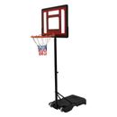 DALELEE 31.5" Basketball Hoop System Stand Adjustable Goal Training w/ Wheel Outdoor Polyvinyl Chloride (PVC)/ in Red | Wayfair DALELEE2090