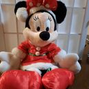 Disney Toys | Disney Parks Authentic 2008 Exclusive 18” Xmas Mrs Claus Minnie Mouse Plush | Color: Green/Red | Size: Osg