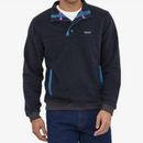 Patagonia Shearling Button Pullover - Black