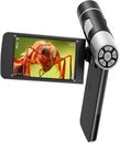 TOMLOV Digital Microscope 1080P Video Camera with 4" Screen for Kids and Adults