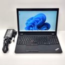 Lenovo ThinkPad P50 FHD 15,6" Laptop, i7-6820HQ 32GB 256GB SSD + HDDD Quadro M1000M