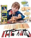 Liberty Imports DIY Deluxe Wood Kids Workshop Kit with Tools by Liberty Imports