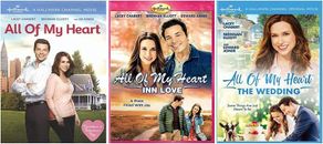 All of My Heart Complete Hallmark TV Película Serie 1-3 DVD (Inn Love + Boda) 