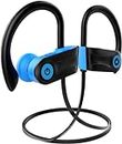 Otium Bluetooth Headphones, Wireless Headphones IPX7 Waterproof Earphones Sport Earbuds With Bluetooth 5.3 Chip 16 Hrs Battery,Noise Cancelling Mic Earbuds