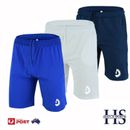 New Mens Shorts Gym Activewear Sports, Soccer Running Casual Shorts With Pockets