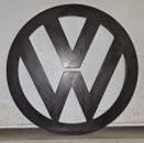 VW Volkswagon Big Steel Badge Sign Metal Wall Art Mancave Garage Gift Camper Bug