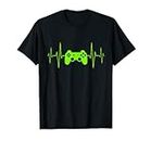 Console PS Heartbeat Player 5 Controller Gaming Gamer T-Shirt