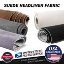 Automotive Suede Headliner Fabric Upholstery By the Yard 60"W -1/8" Backing Foam