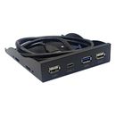 3.2 inch Front Panel Convenient 4 Ports Easy to Install Computer Accessories