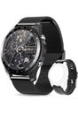 Smart Watches for Men (Dial/Receive Calls, 100+ Faces), Fitness Black 