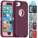 For iPhone SE 2022/2020 7 8 Plus 6s Case Heavy Duty Rugged Shockproof Hard Cover