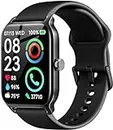 Fitpolo Smart Watch for Men Women Android, Alexa Built-in [1.8" HD Screen] IP68 Waterproof Fitness Watch Bluetooth Call for Android & iPhone with Heart Rate/Sleep/SpO2 Monitor,100 Sports Trackers