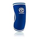 Rehband Blue Line Elbow Support - XLarge - 5mm Lightweight & Breathable Patented Anatomical Elbow Brace for Weightlifting - Workouts - Tennis Elbow - Crossfit and More - 1 Sleeve