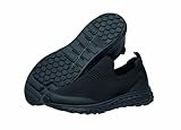 Shoes for Crews Everlight Slip-On Women's Slip Resistant Shoes, Black, 6