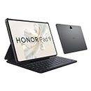HONOR Pad 9 with Free Bluetooth Keyboard, 12.1-Inch 2.5K Display, 16GB (8+8GB Extended), 256GB Storage, Snapdragon 6 Gen 1 (4nm), 8 Speakers, Up-to 17 Hours, Android 13, WiFi Tablet, Metal Body, Gray