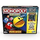 Monopoly Arcade Pac-Man Game; Monopoly Board Game for Children Aged 8 and Up; Includes Banking and Arcade Unit