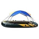 Calandis Inflatable Boat Kayak Canopy Awning Sun Shade ShelteR 2 Person 114x236CM