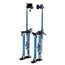NURII 48 inch - 64 inch Drywall Stilts Adjustable Aluminum Tool Stilt with Knee Pads Protection for Painting Painter Taping or Cleaning,122-162cm