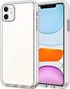 Klar Silikon Hülle für iPhone 11 Transparent Ultra Dünne klare weiche TPU Handyhülle Flexible Crystal Clear Case Cover Bumper Rückseite (HD Klar)
