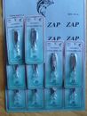  LURES Snapper Zapper Spoon Kast Style 1/6 OZ SILVER 10 PCS FREE USA SHIPPING