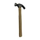 Claw Steel Hammer Wooden Handle Nail Remover DIY Carpenter
