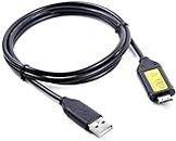 SUC-C3 USB Charger Cable Replacement Data Cord Digital Camera Lead Wire Compatible with SUC-C3/C5/C7 CB20U05A/B EA-CB20U12/EP CB20U05A Samsung Digimax Cameras-WB500 WB5000 WB550 WB600 WB650 and More （150cm）