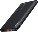 ROMOSS 10000mAh Slim Power Bank, USB C Portable Charger,LED Display Battery Pack
