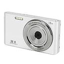 1080P 38MP Digital Camera, 2.4 Inch 16X Digital Zoom Camcorder, Compact Point Shoot Camera Portable Small Camera for Teens Beginners